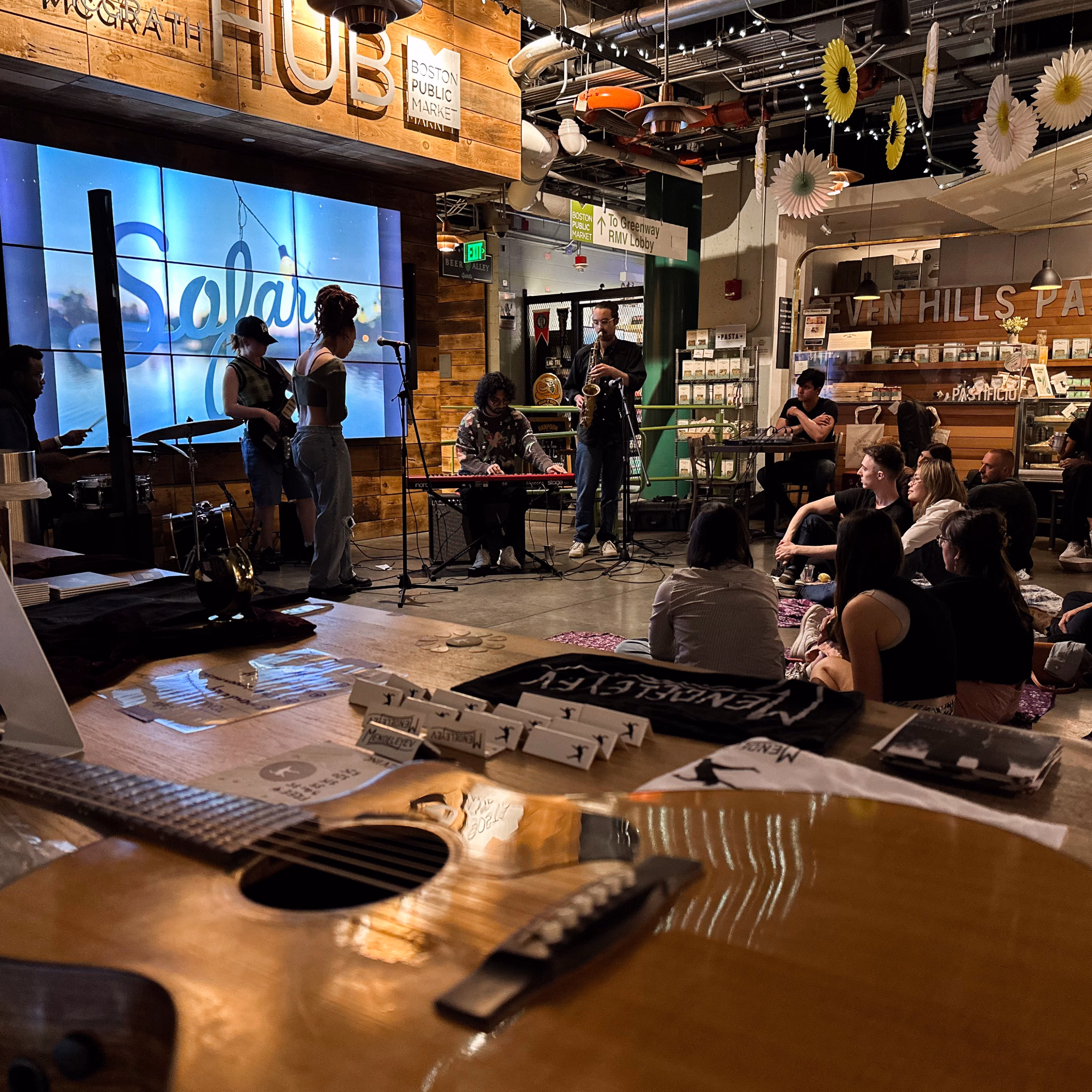 sofar Sofar sounds concert at boston public market