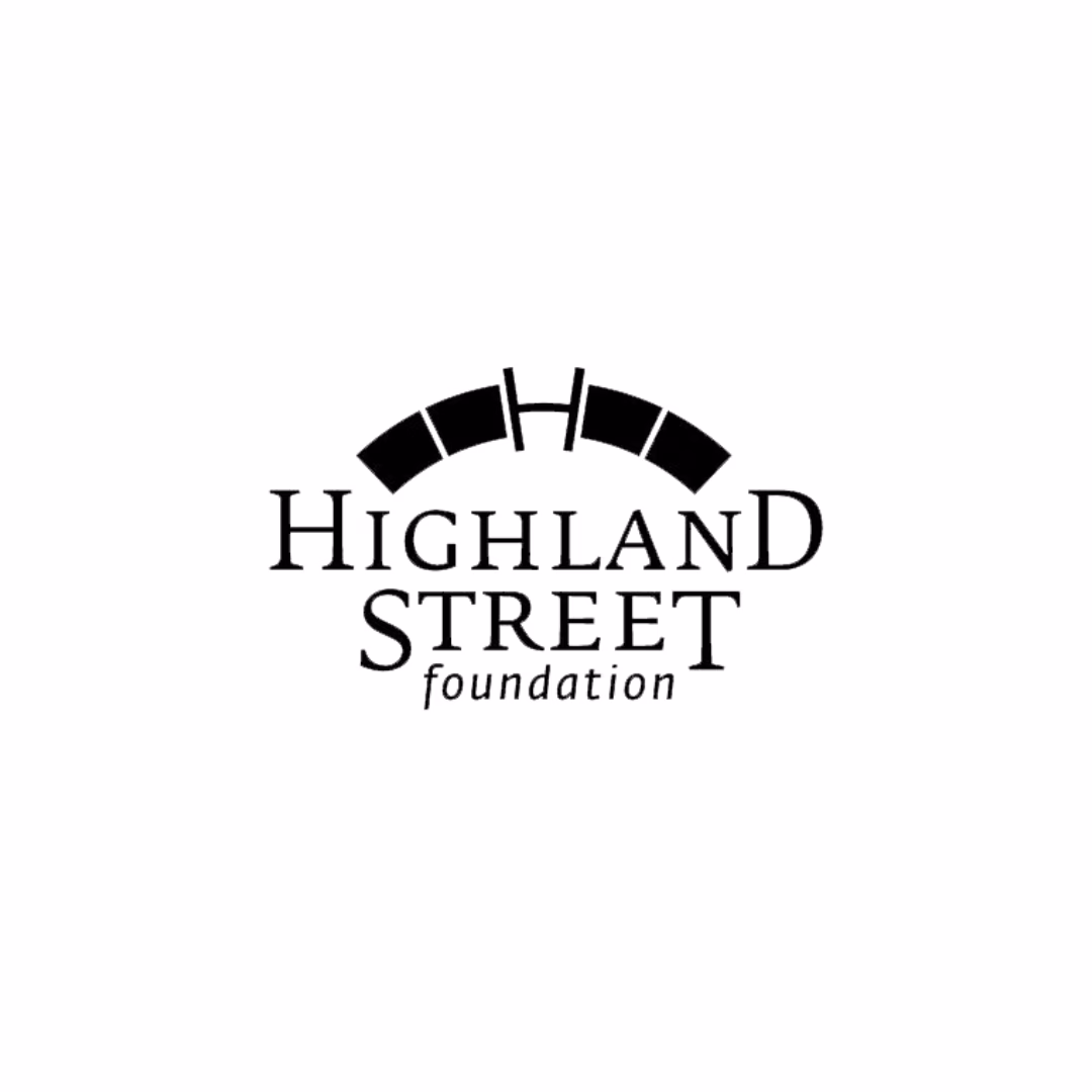 Highland Street Foundation black and white logo